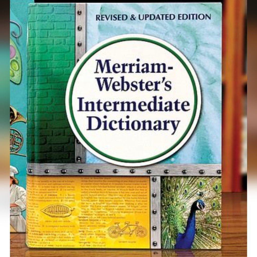 Merriam-Webster's Intermediate Dictionary Grade 6-8 Homeschool HC Reference Book